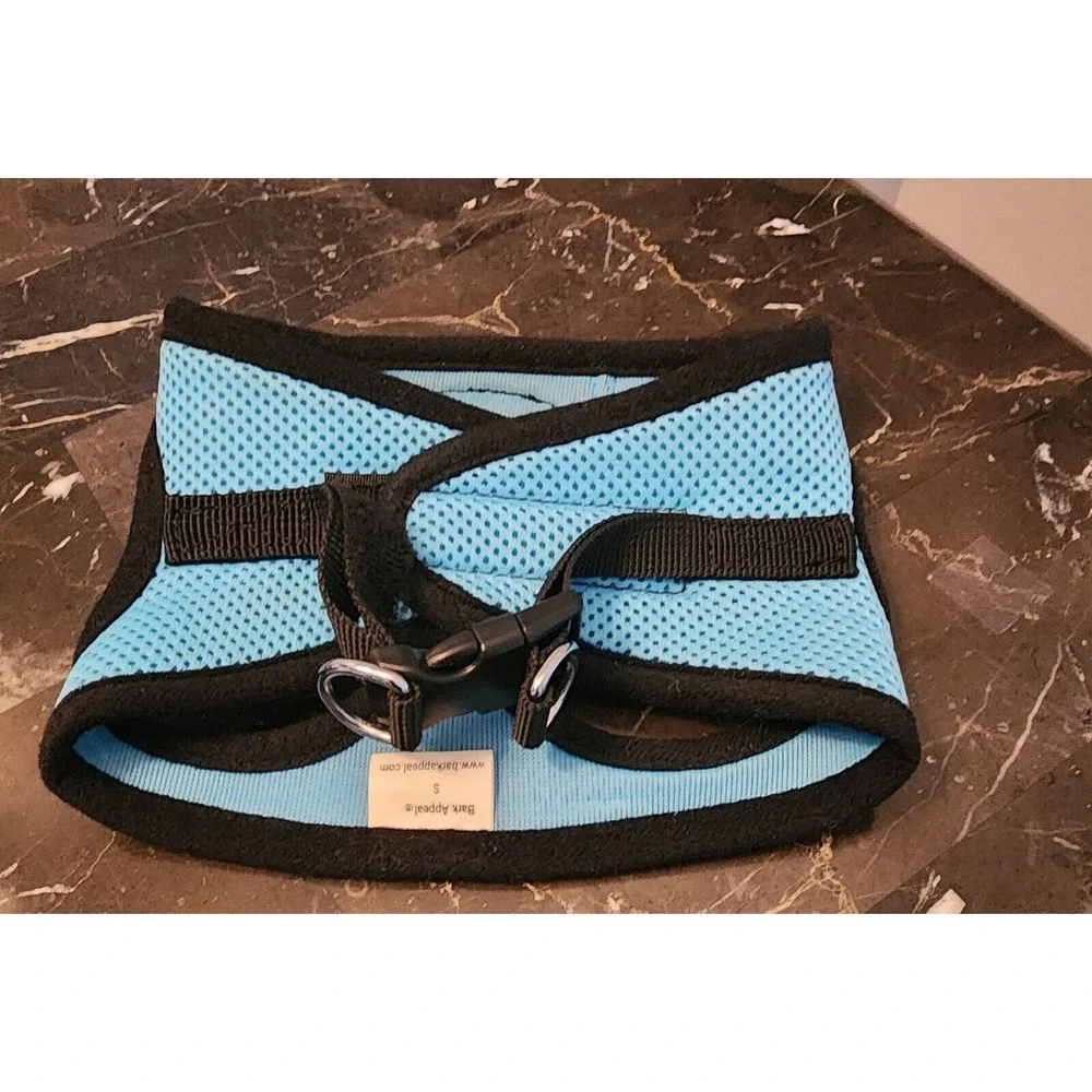 Bark Appeal Step in Dog Harness in Size Small Turquoise